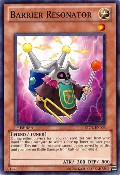 Barrier Resonator Storm of Ragnarok Yu-Gi-Oh! card