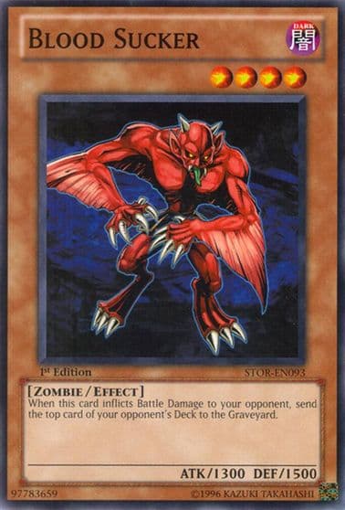 Blood Sucker Storm of Ragnarok Yu-Gi-Oh! card