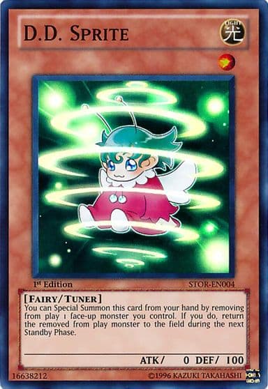DD Sprite Storm of Ragnarok Yu-Gi-Oh! card