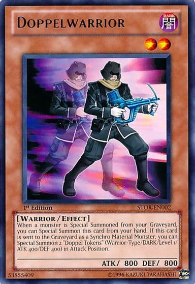 Doppelwarrior Storm of Ragnarok Yu-Gi-Oh! card