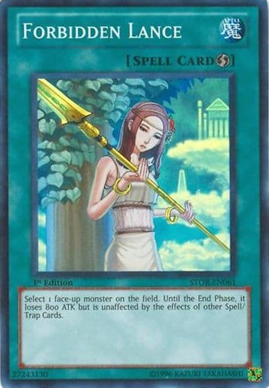 Forbidden Lance Storm of Ragnarok Yu-Gi-Oh! card
