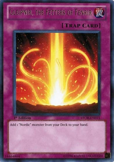 Gleipnir the Fetters of Fenrir Storm of Ragnarok Yu-Gi-Oh! card