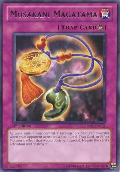 Musakani Magatama Storm of Ragnarok Yu-Gi-Oh! card