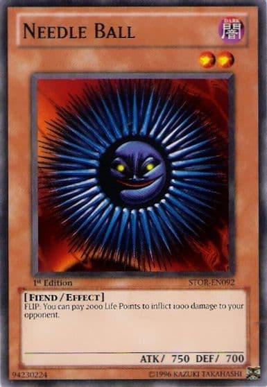 Needle Ball Storm of Ragnarok Yu-Gi-Oh! card