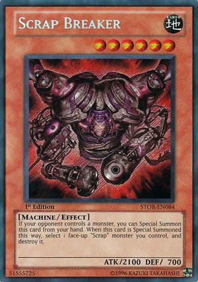 Scrap Breaker Storm of Ragnarok Yu-Gi-Oh! card