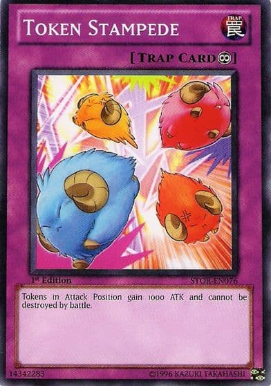 Token Stampede Storm of Ragnarok Yu-Gi-Oh! card