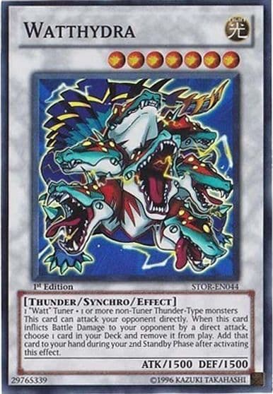 Watthydra Storm of Ragnarok Yu-Gi-Oh! card