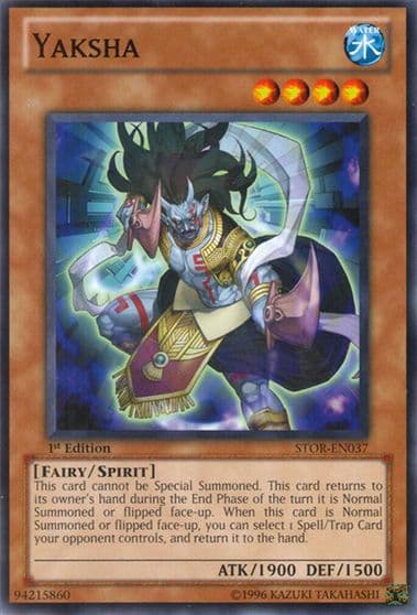 Yaksha Storm of Ragnarok Yu-Gi-Oh! card