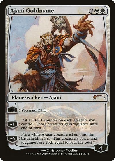 Ajani Goldmane 2011 Pro Tour Pro Tour Promos Magic card