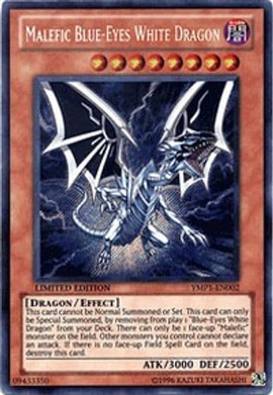 Malefic Blue Eyes White Dragon Bonds Beyond Time Movie Pack Yu-Gi-Oh! card