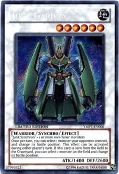 Junk Gardna Bonds Beyond Time Movie Pack Yu-Gi-Oh! card