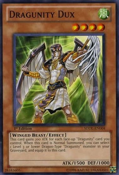 Dragunity Dux Structure Deck: Dragunity Legion Yu-Gi-Oh! card