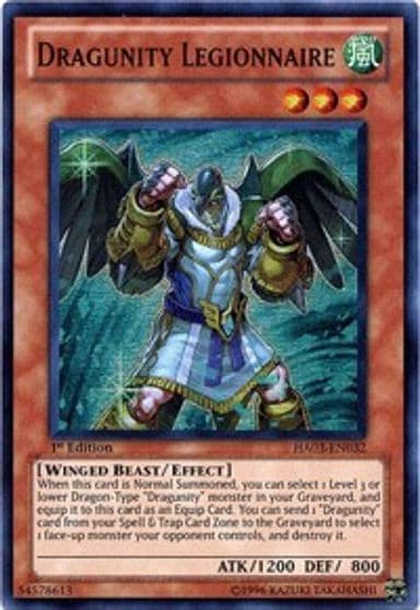 Dragunity Legionnaire Structure Deck: Dragunity Legion Yu-Gi-Oh! card