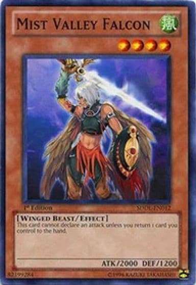 Mist Valley Falcon Structure Deck: Dragunity Legion Yu-Gi-Oh! card