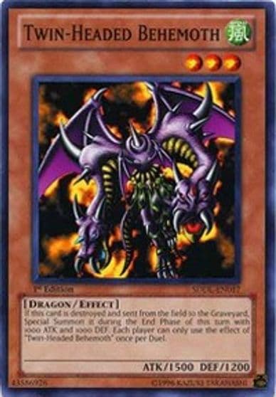 Twin Headed Behemoth Structure Deck: Dragunity Legion Yu-Gi-Oh! card
