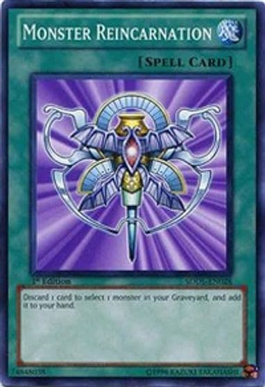 Monster Reincarnation Structure Deck: Dragunity Legion Yu-Gi-Oh! card