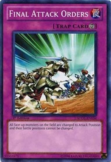 Final Attack Orders Structure Deck: Dragunity Legion Yu-Gi-Oh! card