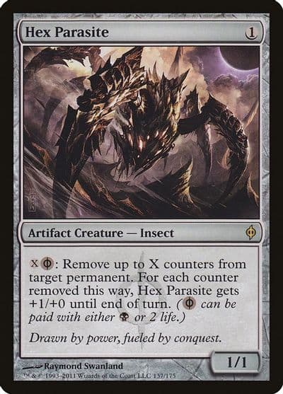 Hex Parasite New Phyrexia Magic card