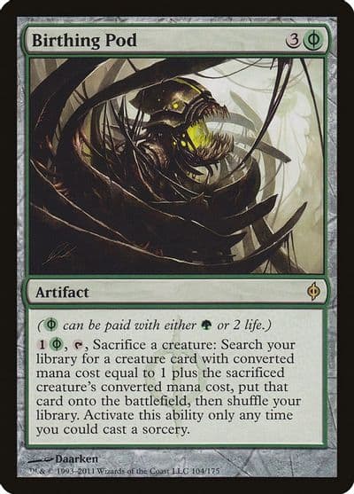 Birthing Pod New Phyrexia Magic card