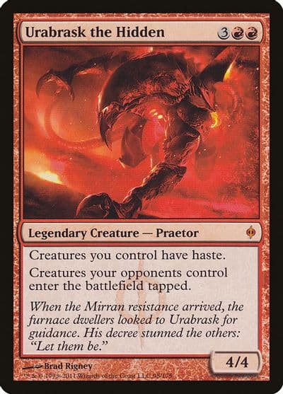 Urabrask the Hidden New Phyrexia Magic card