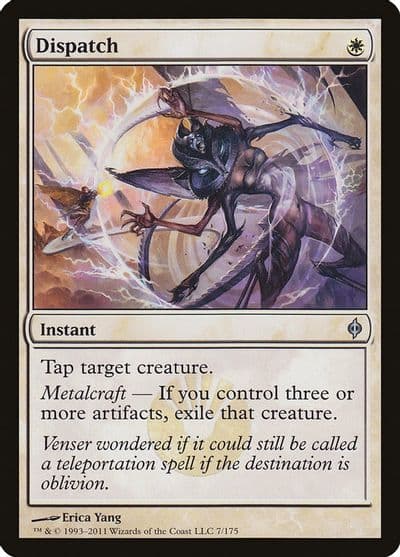 Dispatch New Phyrexia Magic card