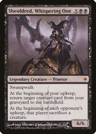Sheoldred Whispering One New Phyrexia Magic card