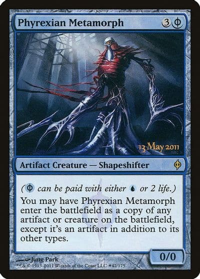 Phyrexian Metamorph Launch Party & Release Event Promos Magic card
