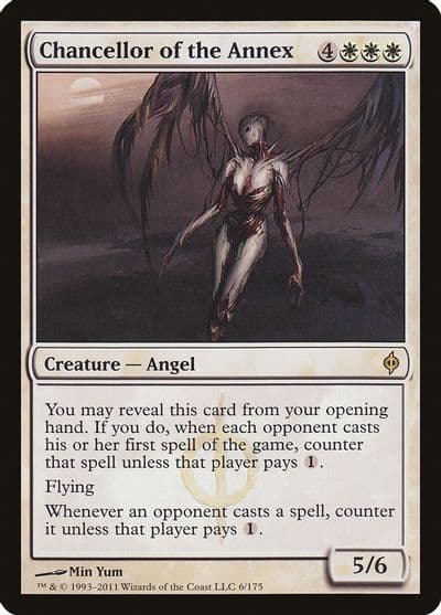 Chancellor of the Annex New Phyrexia Magic card