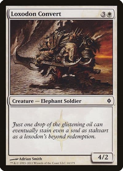 Loxodon Convert New Phyrexia Magic card