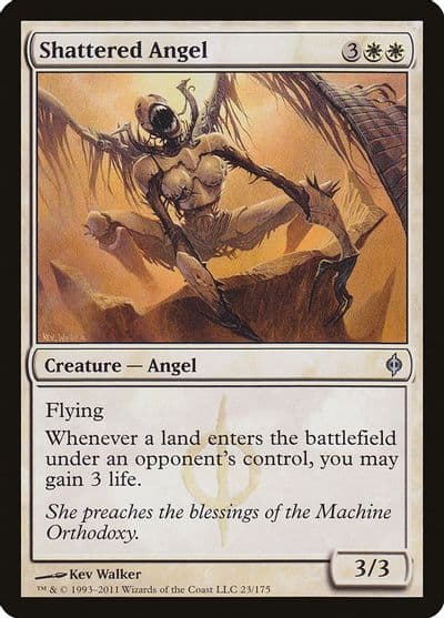 Shattered Angel New Phyrexia Magic card
