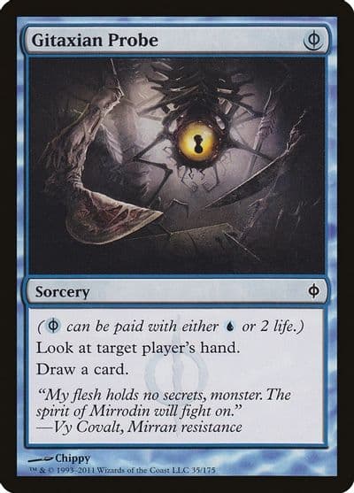 Gitaxian Probe New Phyrexia Magic card