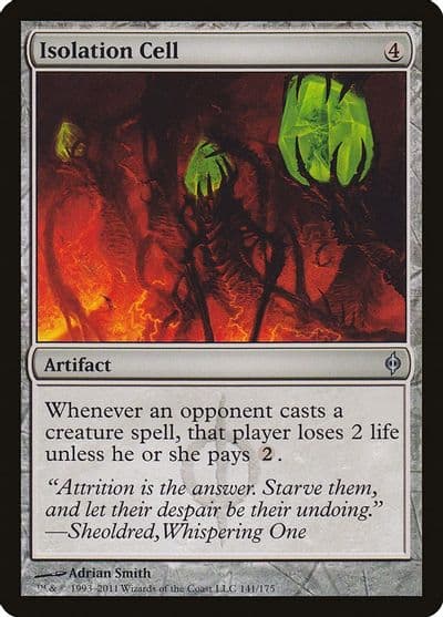 Isolation Cell New Phyrexia Magic card