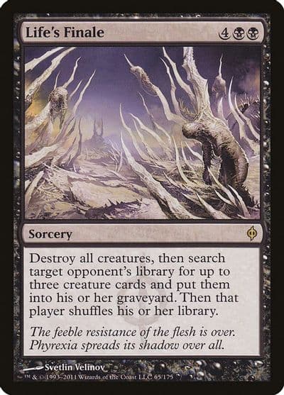 Lifes Finale New Phyrexia Magic card