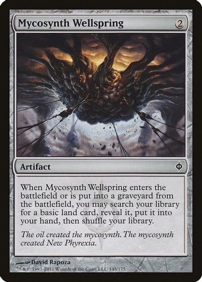 Mycosynth Wellspring New Phyrexia Magic card