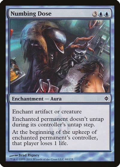 Numbing Dose New Phyrexia Magic card