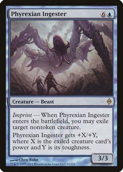 Phyrexian Ingester New Phyrexia Magic card