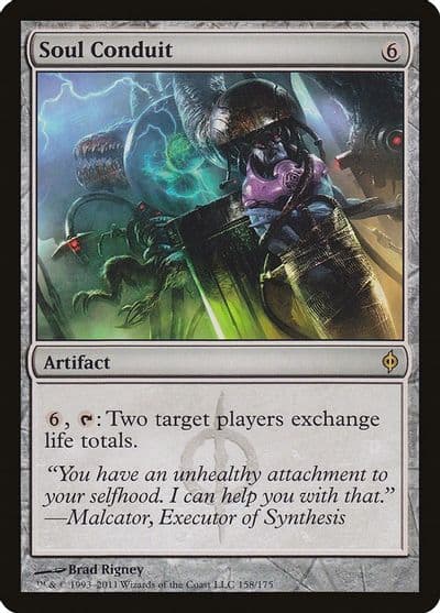 Soul Conduit New Phyrexia Magic card
