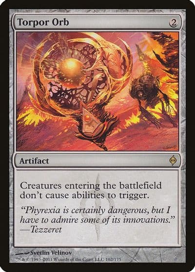 Torpor Orb New Phyrexia Magic card