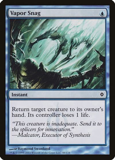 Vapor Snag New Phyrexia Magic card