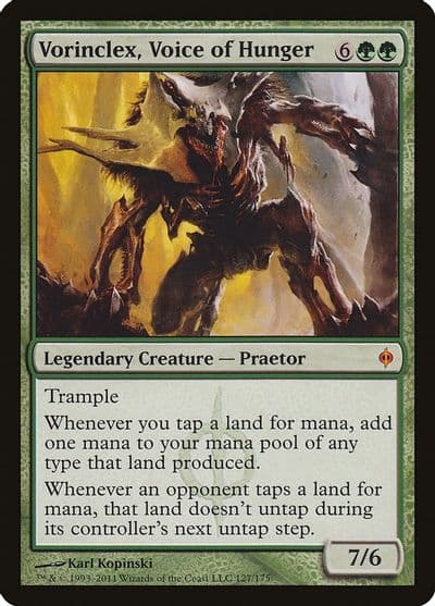 Vorinclex Voice of Hunger New Phyrexia Magic card