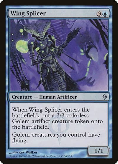 Wing Splicer New Phyrexia Magic card
