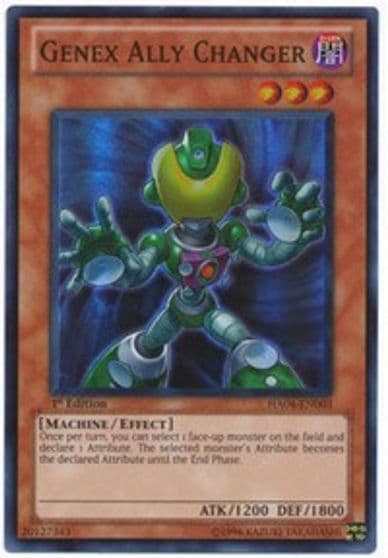 Genex Ally Changer Hidden Arsenal 4 Yu-Gi-Oh! card
