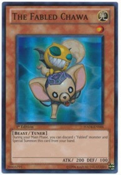 The Fabled Chawa Hidden Arsenal 4 Yu-Gi-Oh! card