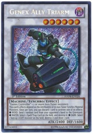Genex Ally Triarm Hidden Arsenal 4 Yu-Gi-Oh! card