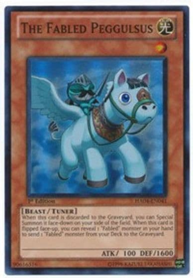The Fabled Peggulsus Hidden Arsenal 4 Yu-Gi-Oh! card
