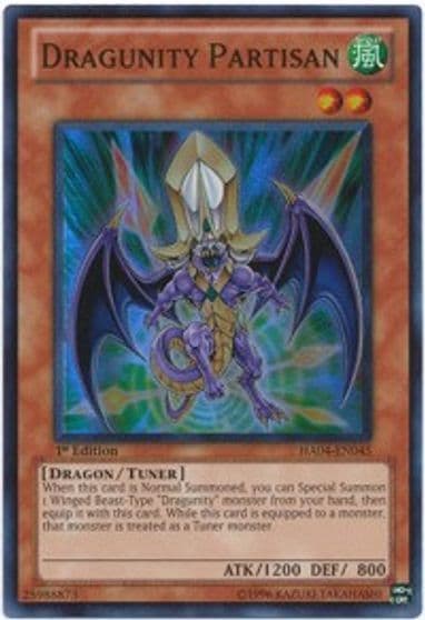 Dragunity Partisan Hidden Arsenal 4 Yu-Gi-Oh! card