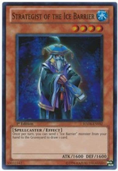 Strategist of the Ice Barrier Hidden Arsenal 4 Yu-Gi-Oh! card