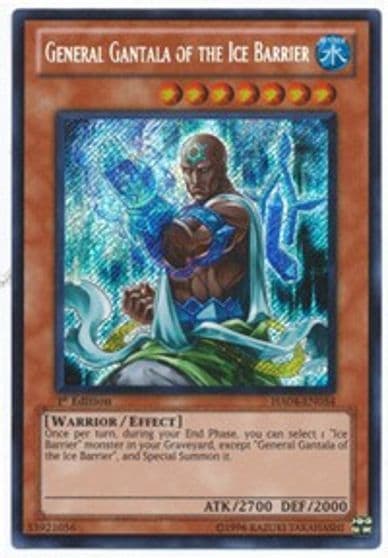General Gantala of the Ice Barrier Hidden Arsenal 4 Yu-Gi-Oh! card