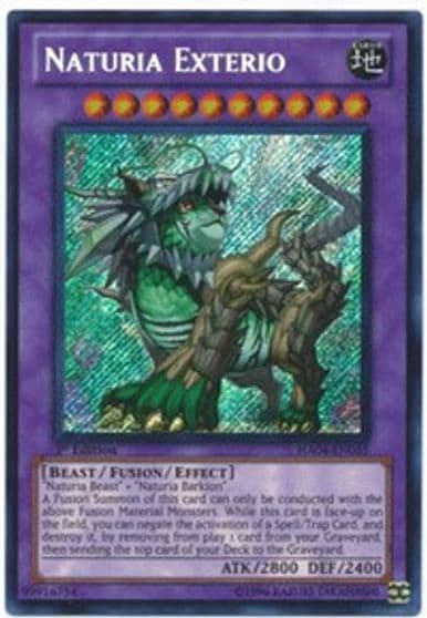 Naturia Exterio Hidden Arsenal 4 Yu-Gi-Oh! card