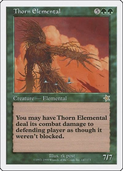 Thorn Elemental Starter 1999 Magic card